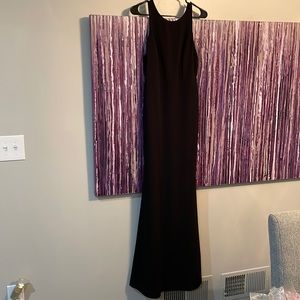 Long black dress from Lulu’s.